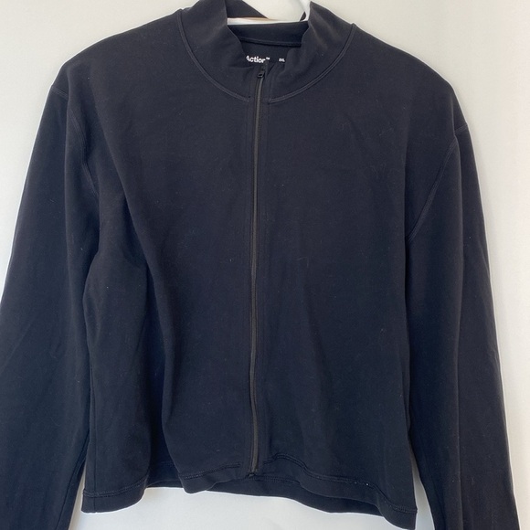 TNA Limit Zip-Up Long-Sleeve Shirt/Jacket, Black, 2XL. - Picture 11 of 12